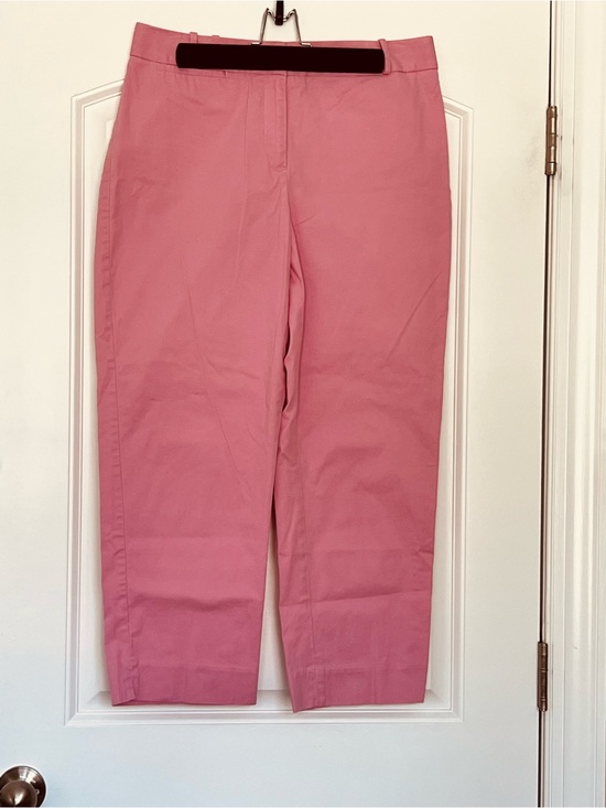 Talbots Pants - Talbots Pink Curvy Women's Crop Pants Size 12
